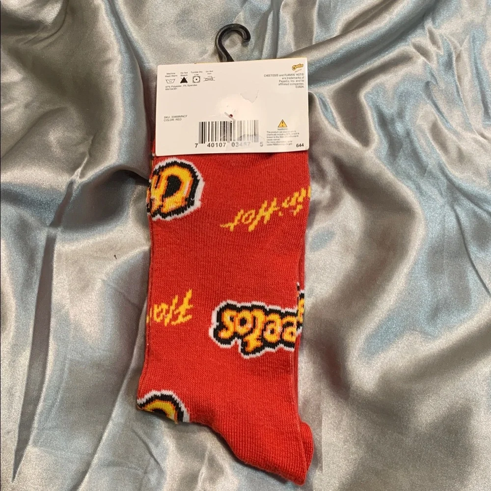 🌹UNISEX FUN SOCKS • CHEETOS Flamin' Hot • ANGRY BIRDS • BOB ROSS • NWT